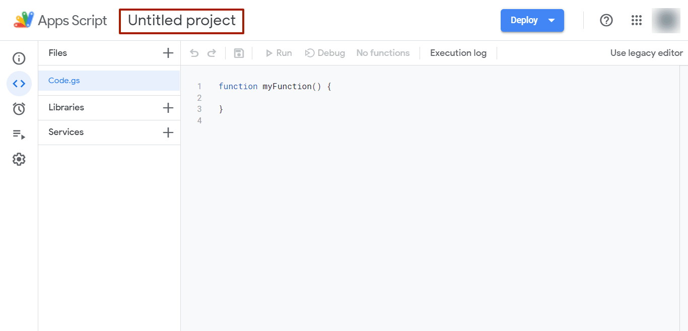connect mysql to google sheets - Project Name